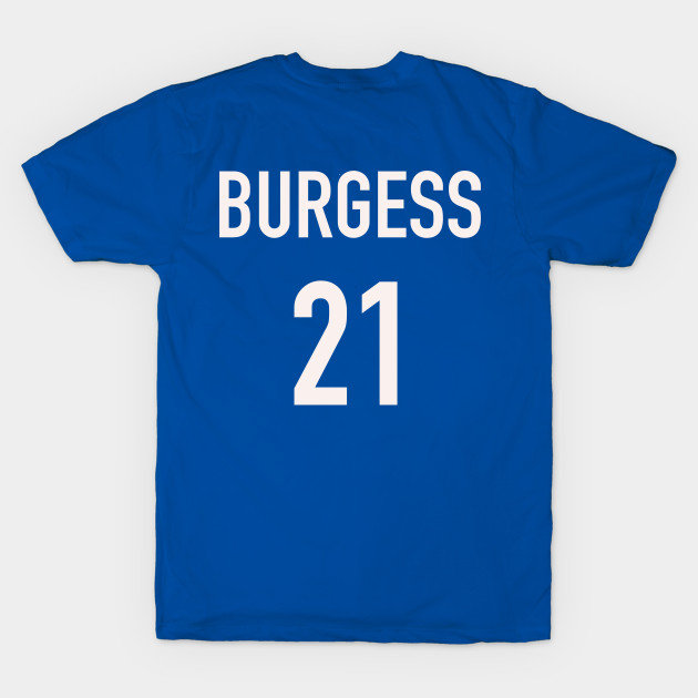 Burgess Jersey (White Text) by Meet Us At Molly's